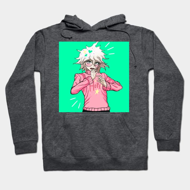 Cute Nagito Komaeda :) Hoodie by jmontesino07